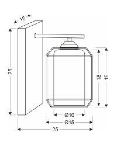 Бра Candellux 21-08411 Jonera (21-08411)