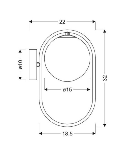 Бра Candellux 21-10179 Cordel (21-10179)