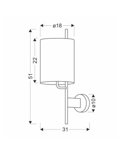Бра Candellux 21-25388 ZETA (21-25388)