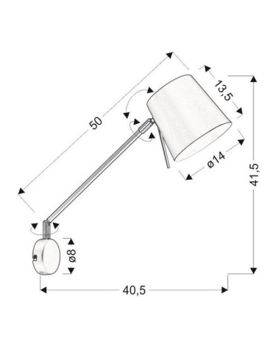 Бра Candellux 21-73914 KILLY (21-73914)