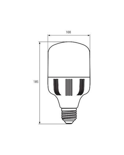 Лампочка Eurolamp E27 (LED-HP-30274)