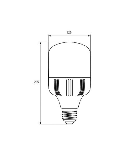 Лампочка Eurolamp E27 (LED-HP-40276)