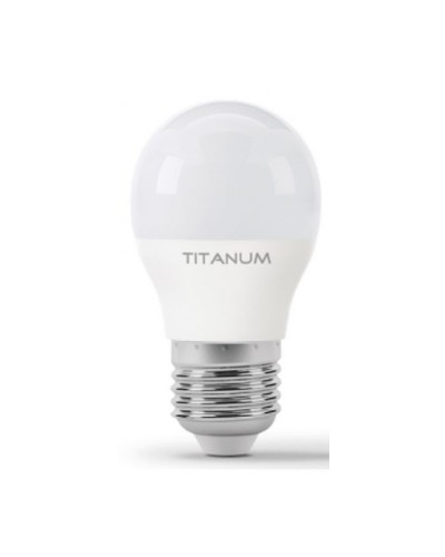 Лампочка TITANUM G45 6W E27 4100K 220V (TLG4506274)