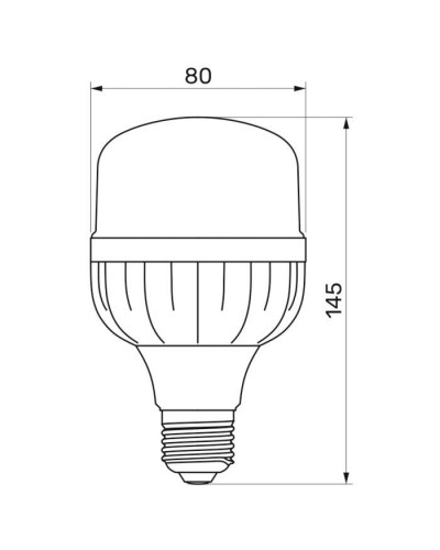 Лампочка TITANUM A80 20W E27 6500К (TL-HA80-20276)