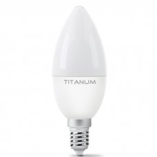 Лампочка TITANUM C37 6W E14 3000K (TLС3706143)