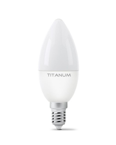 Лампочка TITANUM C37 6W E14 3000K (TLС3706143)