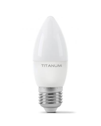Лампочка TITANUM C37 6W E27 3000K (TLС3706273)