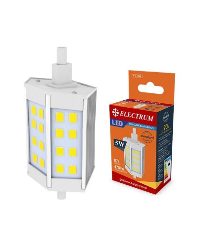 Лампочка Electrum 5W  R7s 4000K AL LL-24 (A-LL-1728)