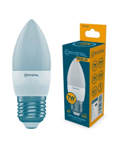 Лампочка CRYSTAL C37 7W PA Е27 3000K (C37-018)