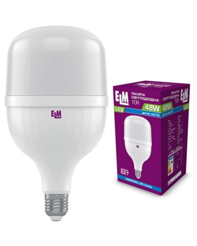 Лампочка ELM TOR 48W PA20S E27 6500K (18-0191)