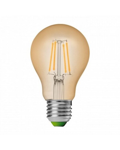 Лампочка Eurolamp A60 8W E27 2700K (deco) акция 1+1 new (MLP-LED-A60-08273(Amber)new)