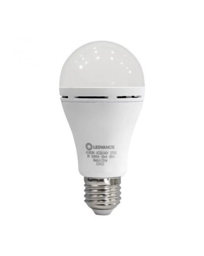 Лампочка LEDVANCE акумуляторна A60 8W 806Lm 2700К E27 (4099854102417)