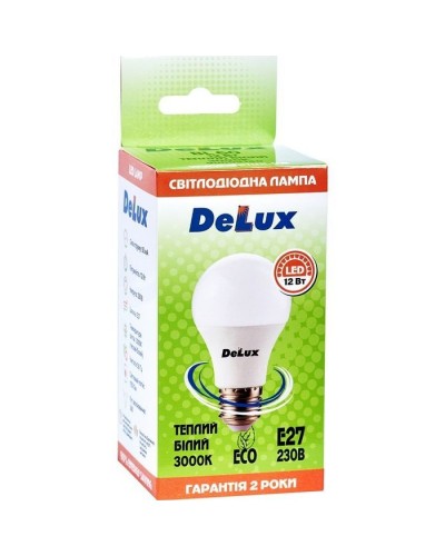 Лампочка Delux BL 60 12 Вт 3000K (90011749)