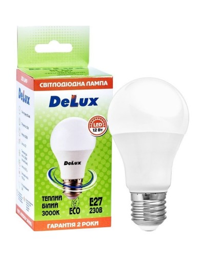 Лампочка Delux BL 60 12 Вт 3000K (90011749)