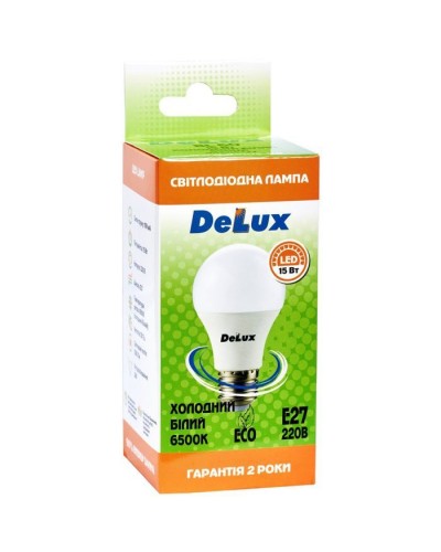 Лампочка Delux BL 60 15 Вт 6500K (90022086)