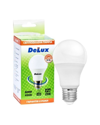 Лампочка Delux BL 60 10 Вт 4100K 220В E27 (90011739)