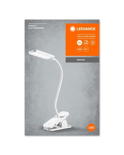 Настільна лампа LEDVANCE LED PANAN CLIP 5W 4000K (4058075747883)