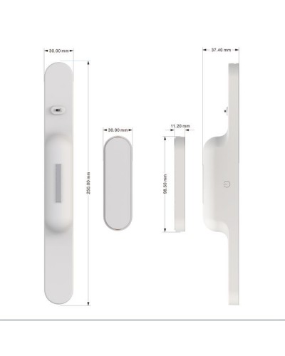 Настільна лампа ColorWay Magnetic Multi-Functional, 3W, battery 1800 mAh (CW-DL11MMB-W)