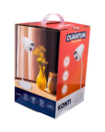 Настільна лампа Quantum KONTI LED з USB (QM-TL1050)