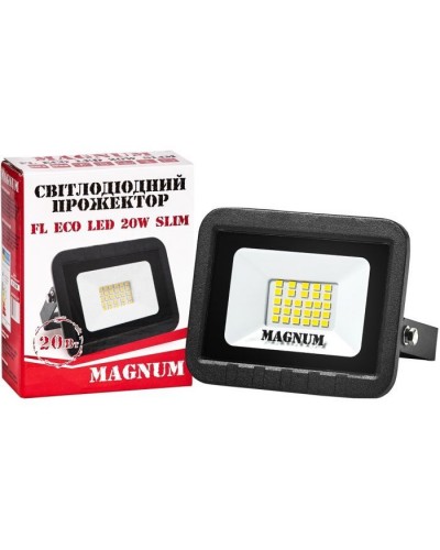 Прожектор MAGNUM FL ECO LED 20Вт slim 6500К IP65 (90011659)