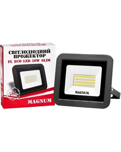Прожектор MAGNUM FL ECO LED 50Вт slim 6500К IP65 (90011661)