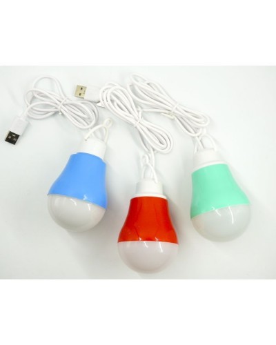 Світильник Dengos LED-BULB-5V5W-RED
