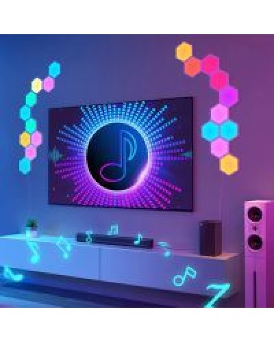 Світильник Govee H6061 Glide Hexa Light Panels 10шт RGB Білий (B6061301)