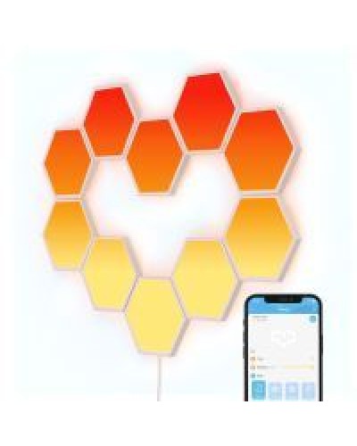 Світильник Govee H6061 Glide Hexa Light Panels 10шт RGB Білий (B6061301)
