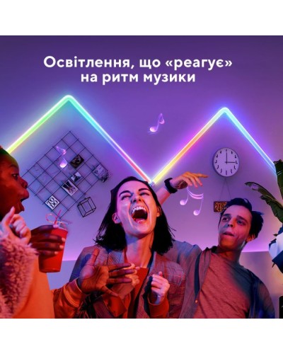 Світильник Govee H6062 Glide RGBIC Wall Light (6+1) RGB (B6062301)