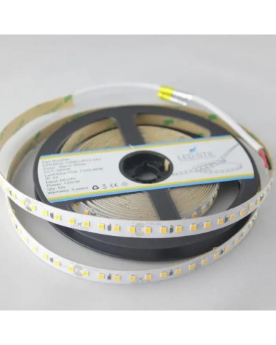 Світлодіодна стрічка LED-STIL 3000K 12 Вт/м 2835 128 діодів IP33 24 Вольта 1700 lm тепле світло (DFP2835-128B3-IP33-24V)