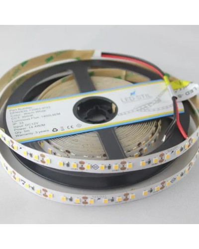 Світлодіодна стрічка LED-STIL 3000K 14,4 Вт/м 2835 120 діодів IP33 12 Вольт 1400 lm (DFN2835-120B3-IP33)