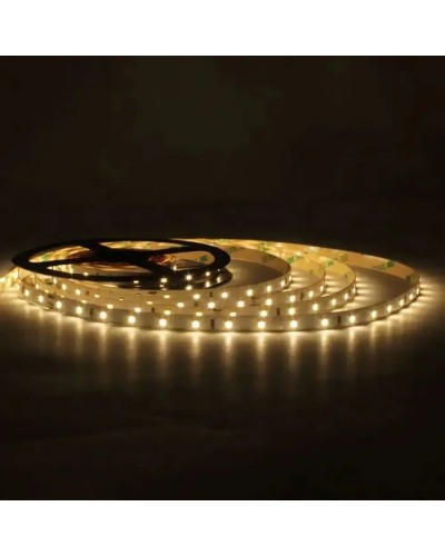 Світлодіодна стрічка LED-STIL 3000K 6 Вт/м 2835 60 діодів IP33 24 Вольта 550 lm (DFP2835-60A3-IP33-24V)