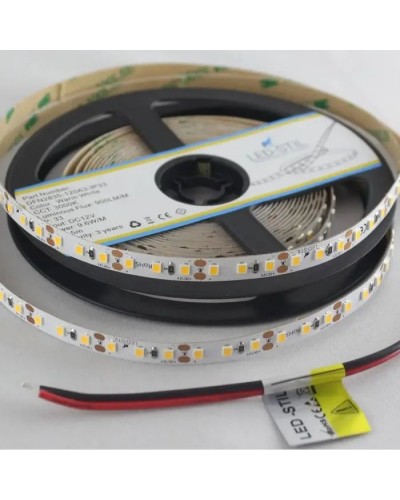 Світлодіодна стрічка LED-STIL 3000K 9,6 Вт/м 2835 120 діодів IP33 12 Вольт 900 lm (DFN2835-120A3-IP33)