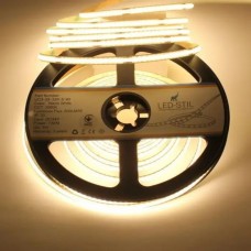 Світлодіодна стрічка LED-STIL 3000K 7 Вт/м COB 320 діодів IP33 24 Вольта 600 lm тепле світло , вузька (UC3-24-320-5-90)