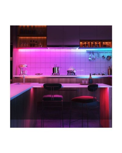 Світлодіодна стрічка Govee RGBIC Basic Wi-Fi + Bluetooth LED Strip Light 5м Білий (H618A3D1)