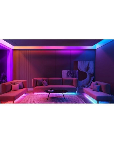 Світлодіодна стрічка Govee RGBIC Basic Wi-Fi + Bluetooth LED Strip Light 5м Білий (H618A3D1)